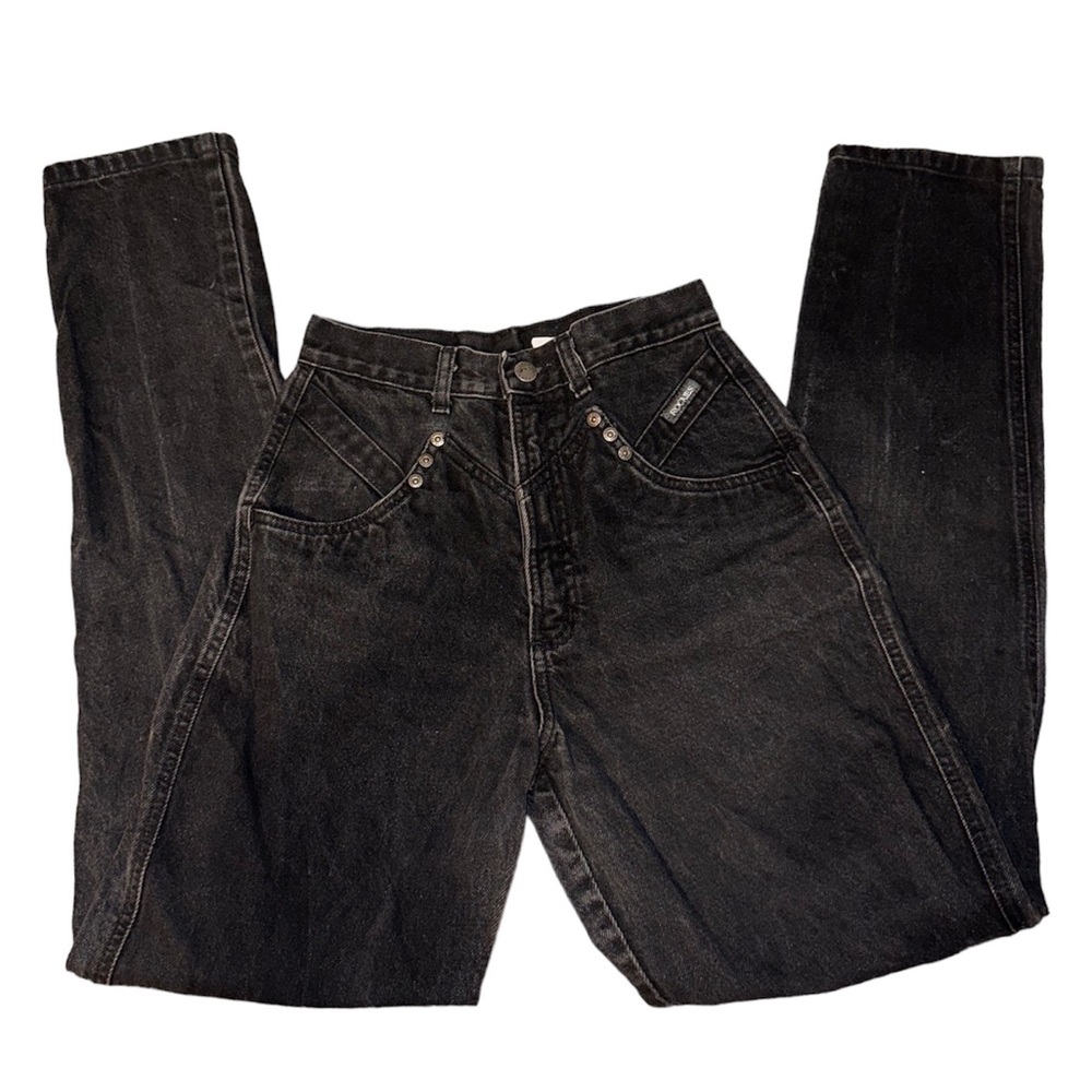 Vintage Black High Waisted Rockies Jeans